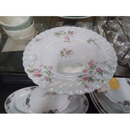 ASSIETTE FLEURIE HAVILAND 