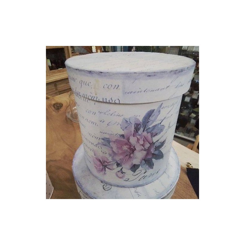 BOITE DECO FLEURS MM