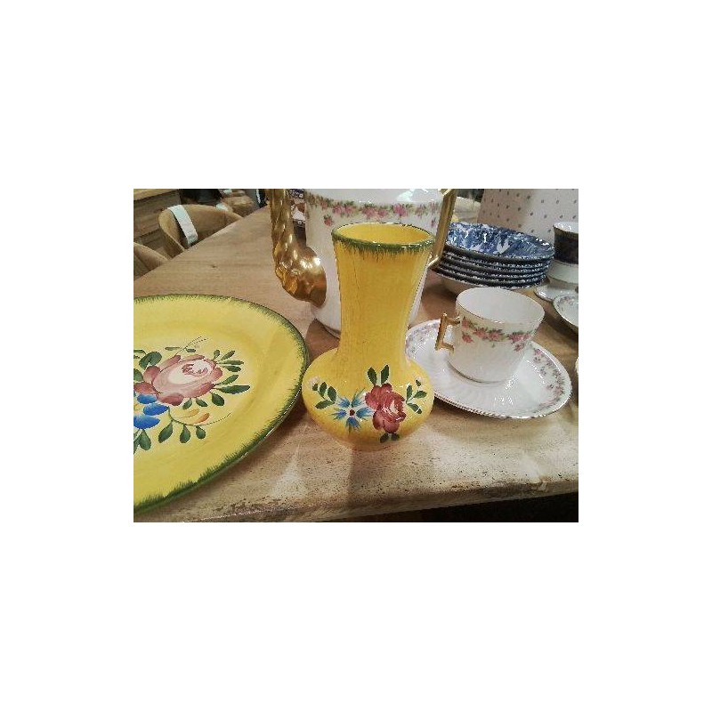 SOLIFLORE JAUNE FLEURS VINTAGE