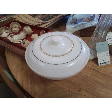 COCOTTE ARCOPAL VINTAGE LISERE TRICOLORE