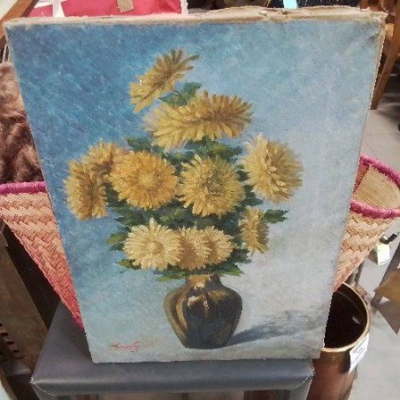 TABLEAU NATURE MORTE BOUQUET 