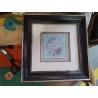 CADRE REPRO GRISAILLE SOUS VERRE