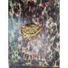 BROCHE VINTAGE FEUILLE DOREE LE CLUB