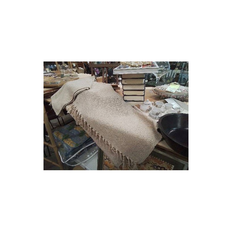 JETÉ CANAPÉ OU FAUTEUIL ZIGZAG