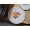PLAT DE SERVICE ROND BAVARIA VINTAGE PAQUETETTES ORANGES