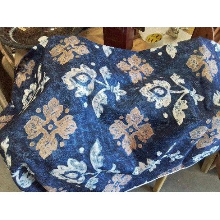 NAPPE RONDE BLEU DIAM 120 CM