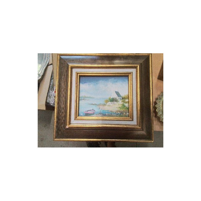 TOILE ORIGINAL DESCHAUX MAURICE 