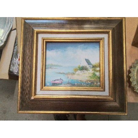 TOILE ORIGINAL DESCHAUX MAURICE 