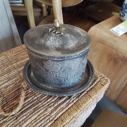 BOITE A BISCUIT MA ANGLAIS DÉCOR FLEURS 
