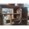 BS02-MEUBLE ETAGERE TECK 180/40/100 CM