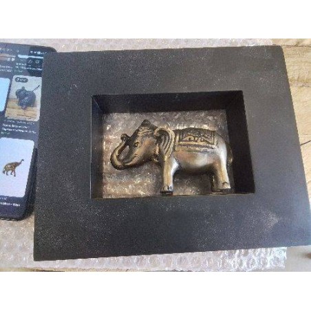 CADRE FIGURINE ELEPHANT METAL