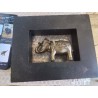 CADRE FIGURINE ELEPHANT METAL