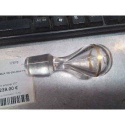BOUCHON CARAFE VERRE DORE BULLES 