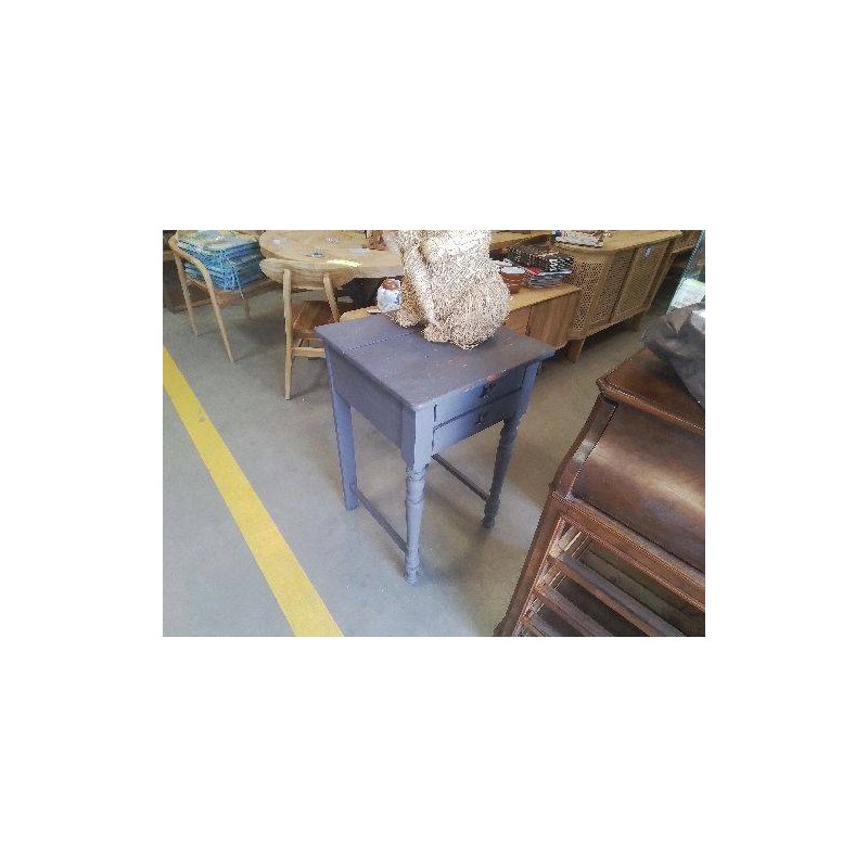 MEUBLE D APPOINT 2T GRIS