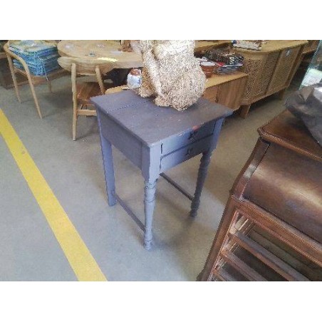MEUBLE D APPOINT 2T GRIS