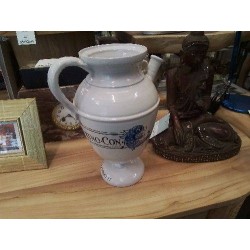 POTICHE TERRE CUITE LA ROCHETTE DECOR POISSON
