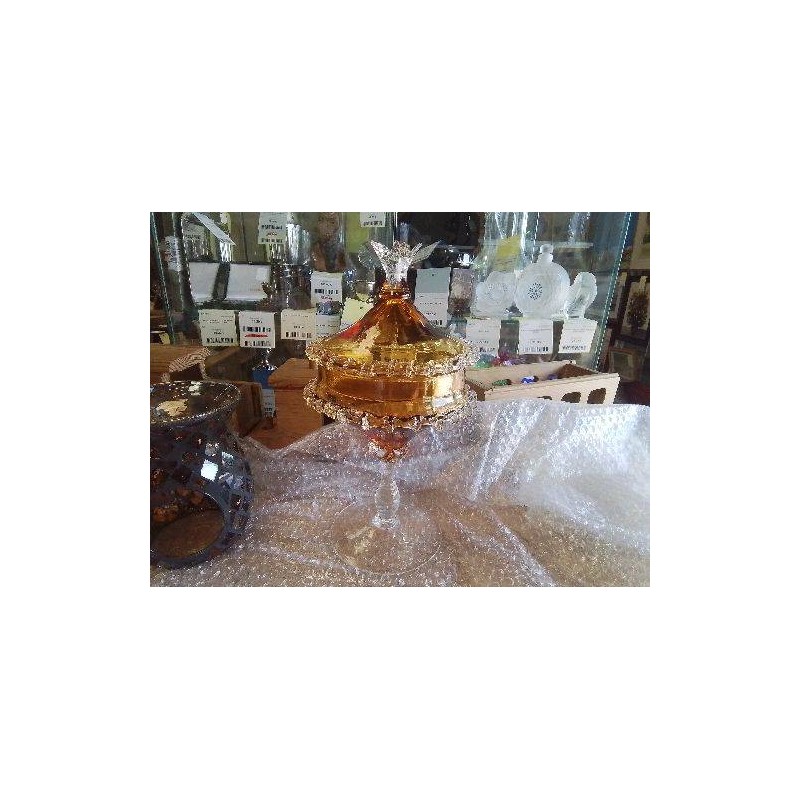 DRAGEOIR VERRE OCRE