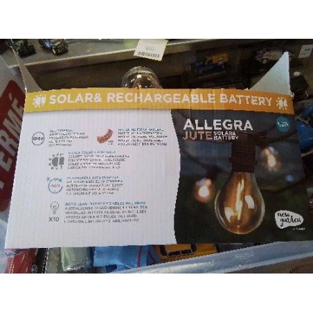 GUIRLANDE LUMINEUSE NEW GARDEN ACLLEGRA