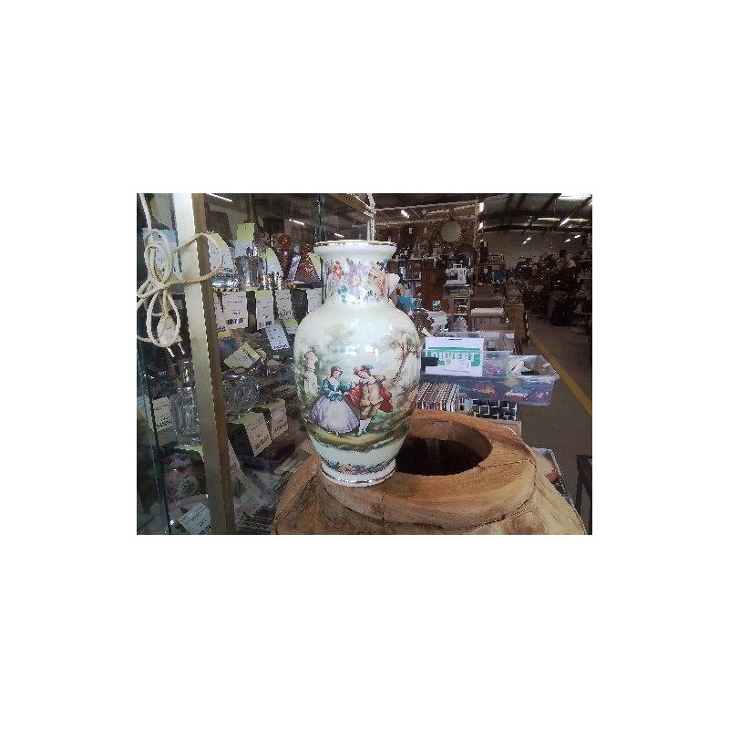 VASE CHINOIS DECOR COUPLE