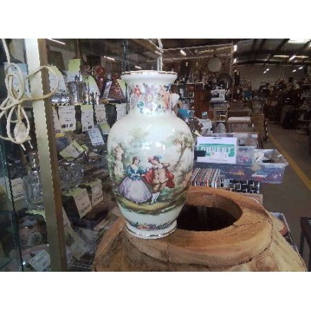 VASE CHINOIS DECOR COUPLE