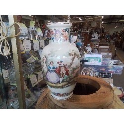 VASE CHINOIS DECOR COUPLE