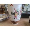VASE CHINOIS  COUPLE A CHEVAL 