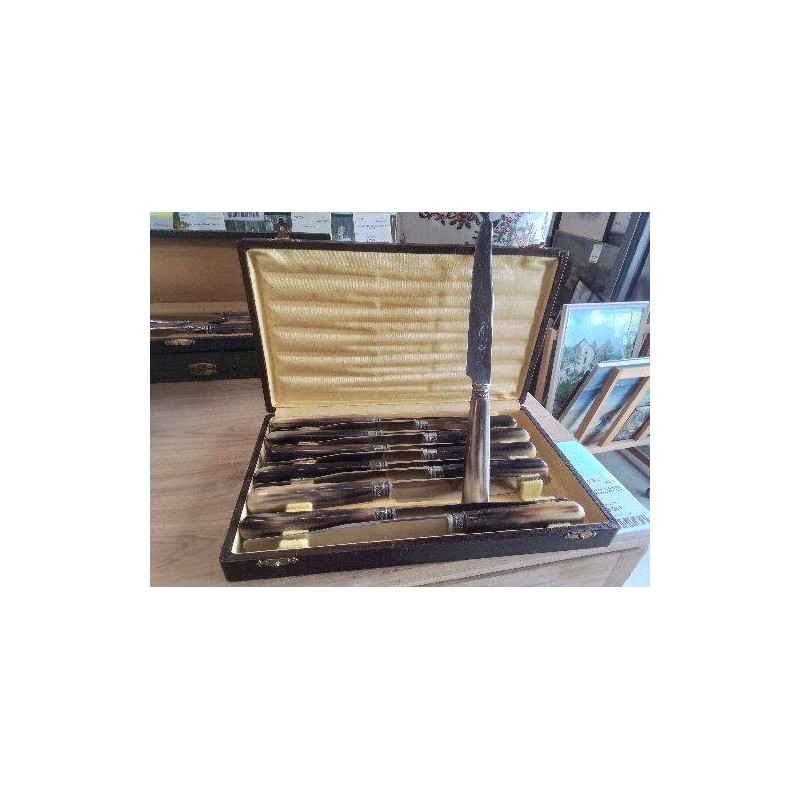 COFFRET 12 COUTEAUX COUTELIER CLICHY