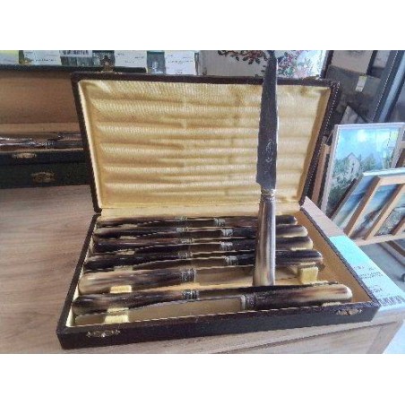 COFFRET 12 COUTEAUX COUTELIER CLICHY