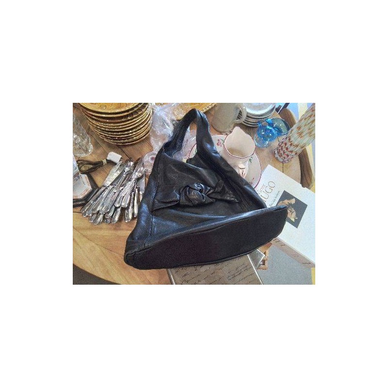 SAC CUIR NOEUD CREATEUR