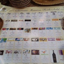 POSTER ÉTIQUETTES ROTSCHILD