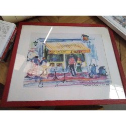TABLEAU REPRODUCTION LALANDE PIZZA L ITALIEN