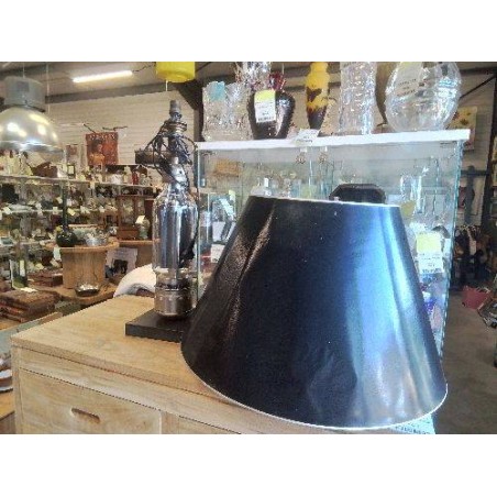 LAMPE VINTAGE GM AVEC ABAT JOUR NOIR