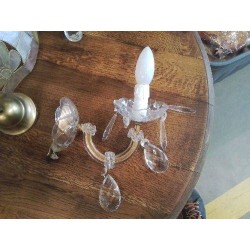 APPLIQUE VERRE PAMPILLES 