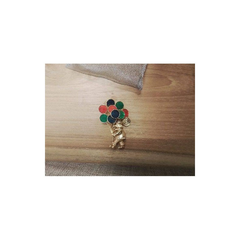 BROCHE CLOWN BALLONS