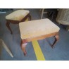 POUF VELOURS OR RECTANGULAIRE ANC