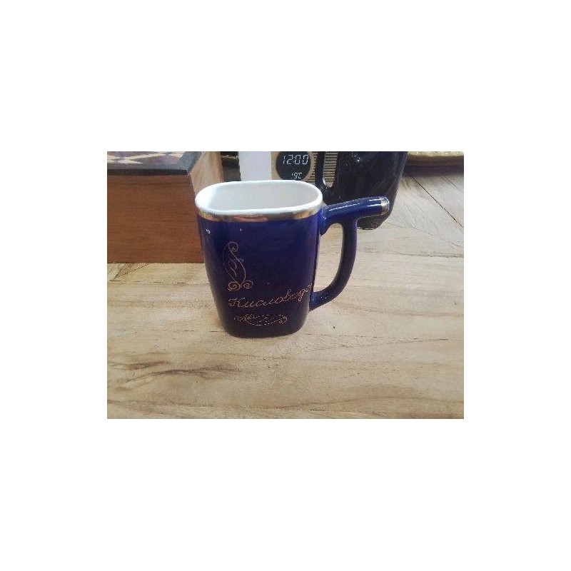 MUG ANC BLEU DORE