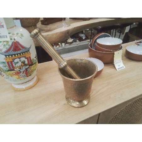 MORTIER BRONZE AVEC PILON