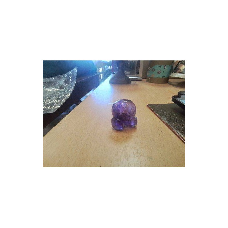PENDENTIF VINTAGE AMETHYSTE