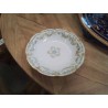 COUPELLE PORCELAINE FLEURS BORDS DORÉS HAVILAND