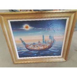 TABLEAU ARCHE IMAGINAIRE JEAN DAPRAI