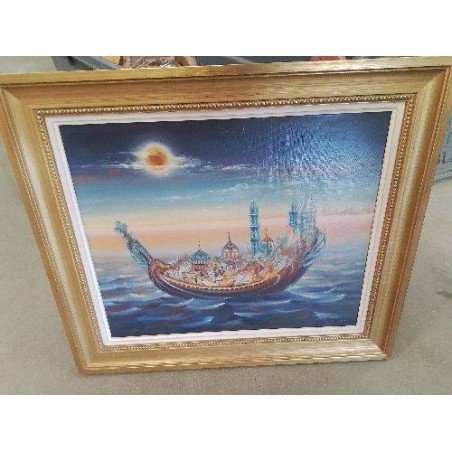 TABLEAU ARCHE IMAGINAIRE JEAN DAPRAI