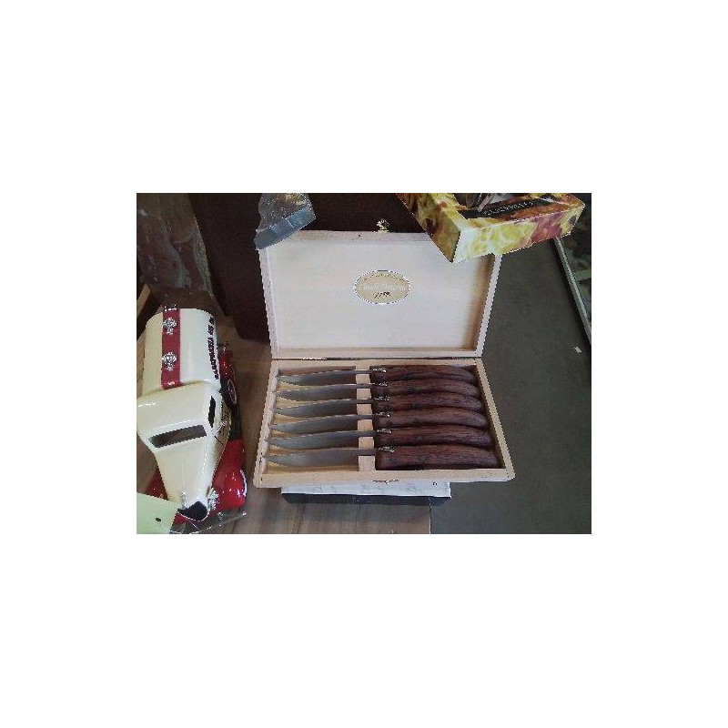 LOT 6 COUTEAUX LAGUIOLE DOZORME BOITE