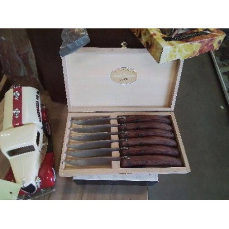 LOT 6 COUTEAUX LAGUIOLE DOZORME BOITE