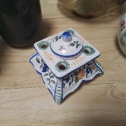 ENCRIER FAIENCE 