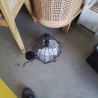 SUSPENSION METAL NOIRE CONIQUE