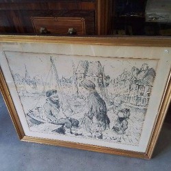 LITHO SCÈNE PORT MARIN ENFANT 