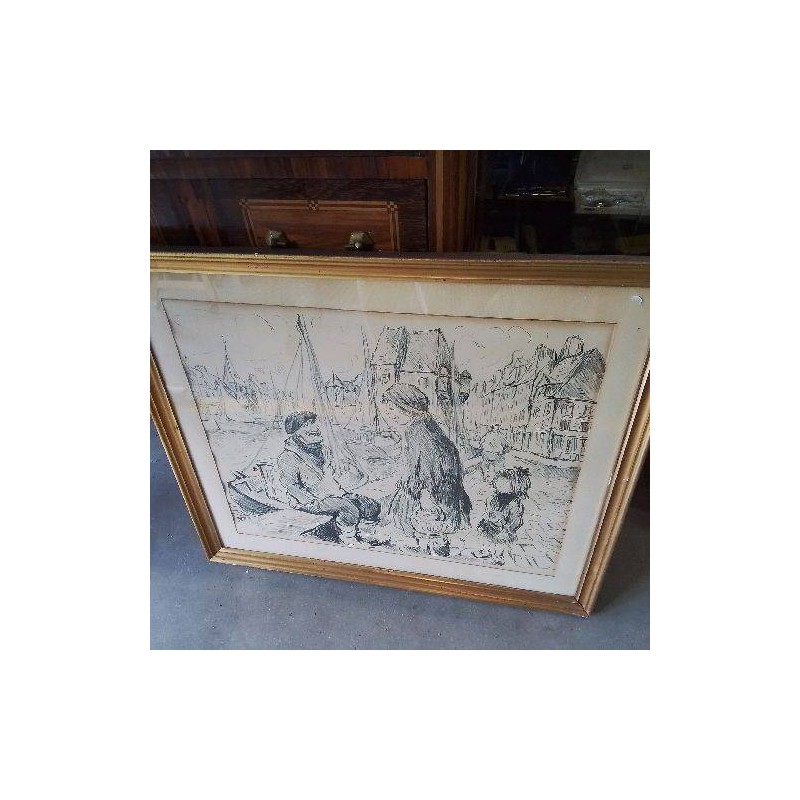 LITHO SCÈNE PORT MARIN ENFANT 