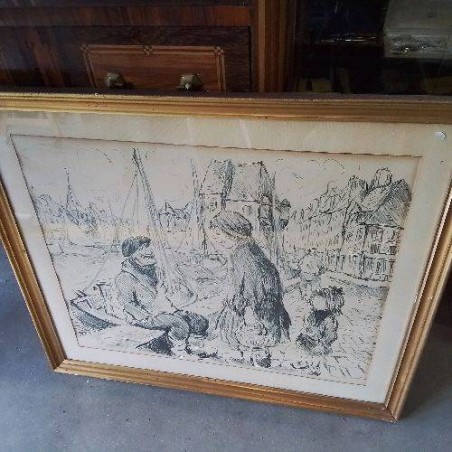 LITHO SCÈNE PORT MARIN ENFANT 