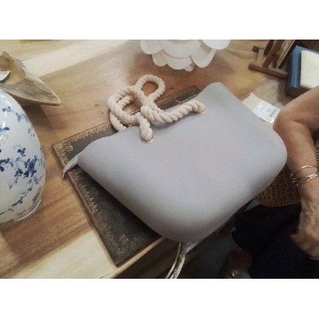 SAC PVC GRIS CORDE