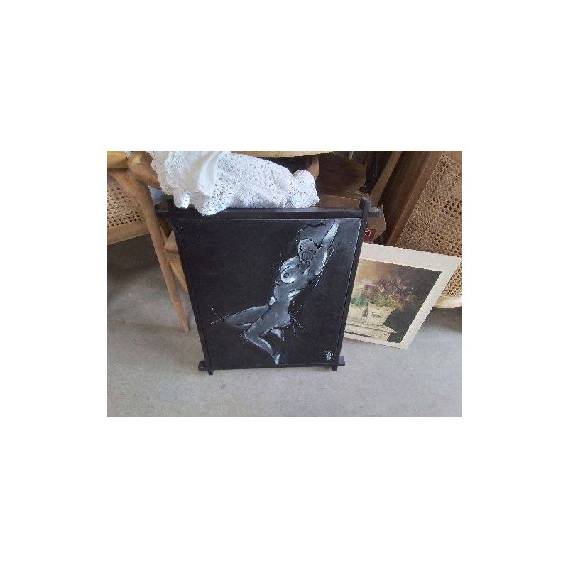 TOILE N ET B FEMME NUE